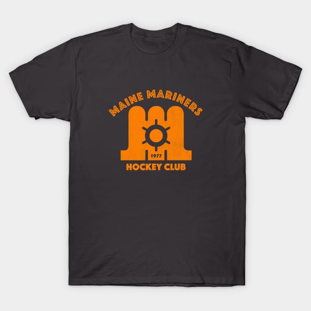 Defunct - Maine Mariners Hockey T-Shirt by LocalZonly